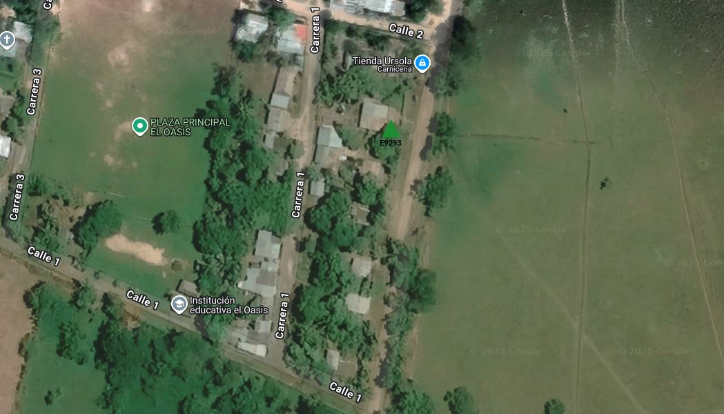 Foto de ubicación del transformador